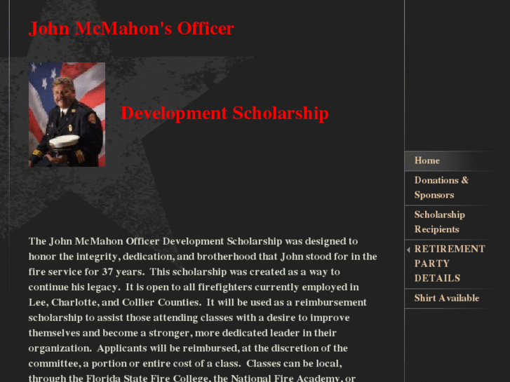 www.johnmcmahonscholarship.com