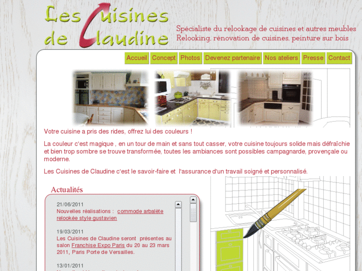 www.les-cuisines-de-claudine.com