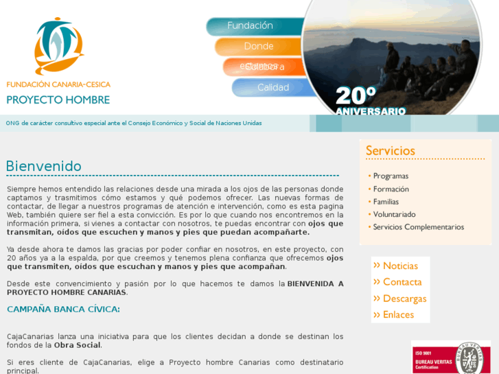 www.proyectohombrecanarias.com