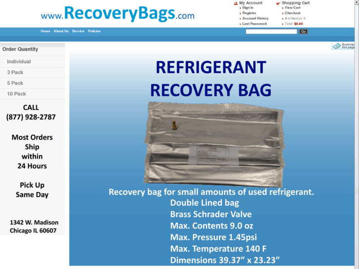 www.recoverybags.com