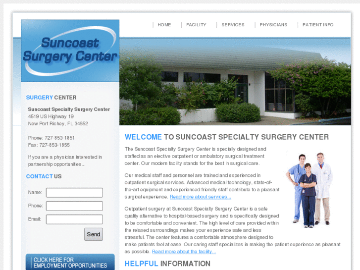 www.suncoastspecialtysurgerycenter.com