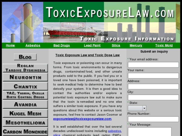 www.toxicexposurelaw.com