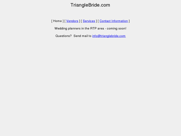www.trianglebride.com