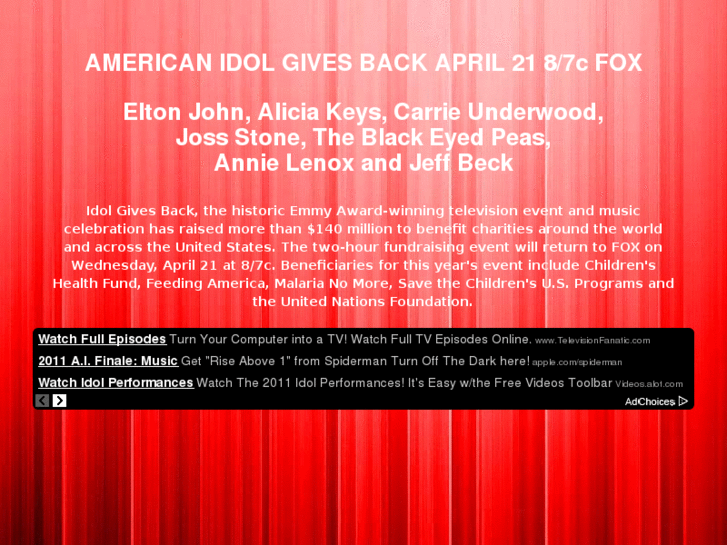 www.americanidolgivesback.com