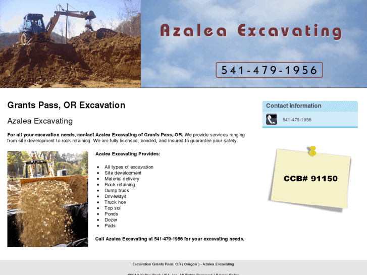 www.azaleaexcavating.com