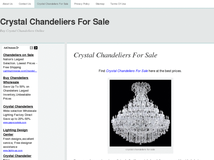 www.crystalchandeliersforsale.com