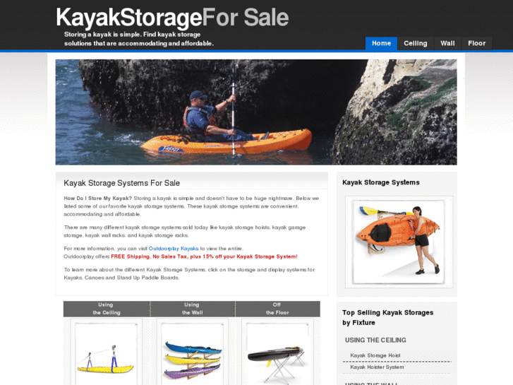 www.kayakstorageforsale.com