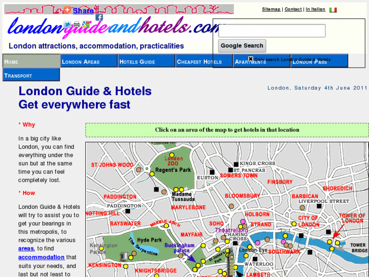 www.londonguideandhotels.com