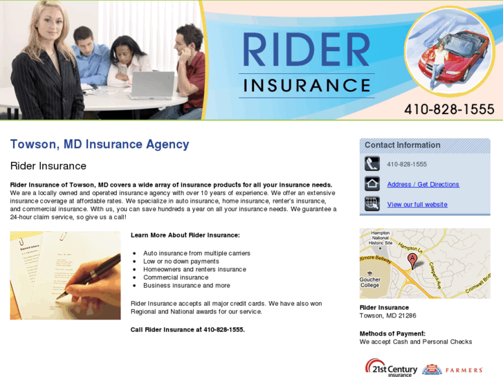 www.riderinsurancemaryland.com