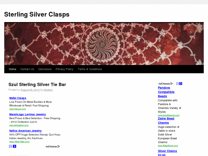 www.sterlingsilverclasps.info