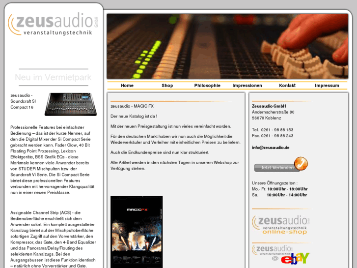 www.zeusaudio.de