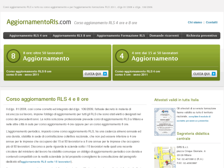 www.aggiornamentorls.com