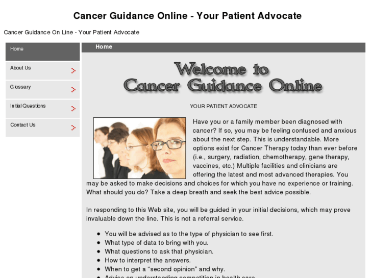 www.cancerguidanceonline.com