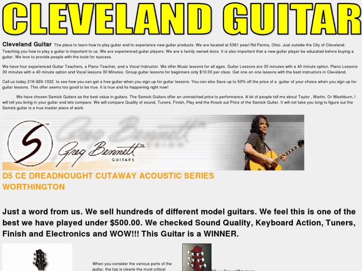 www.clevelandguitar.com