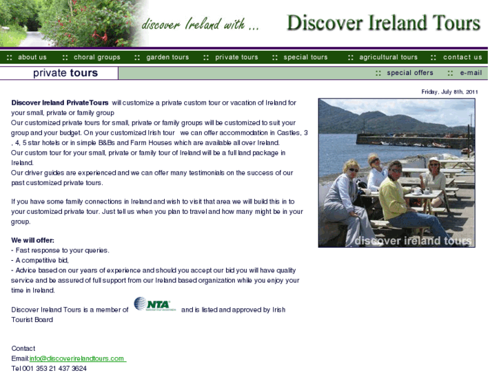 www.discoverirelandprivatetours.com