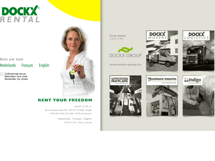 www.dockx-rental.be