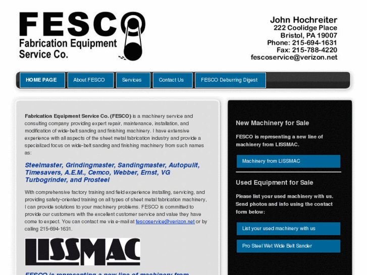 www.fescoequipmentservice.com