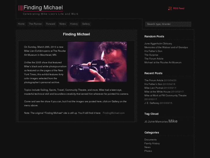 www.findingmichael.com