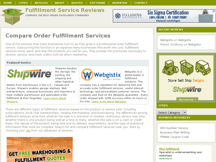 www.fulfillmentservicereviews.com