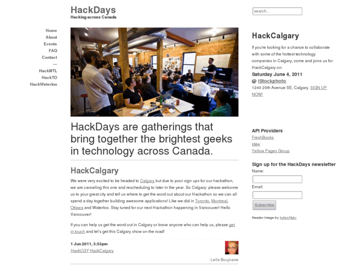 www.hackdays.ca