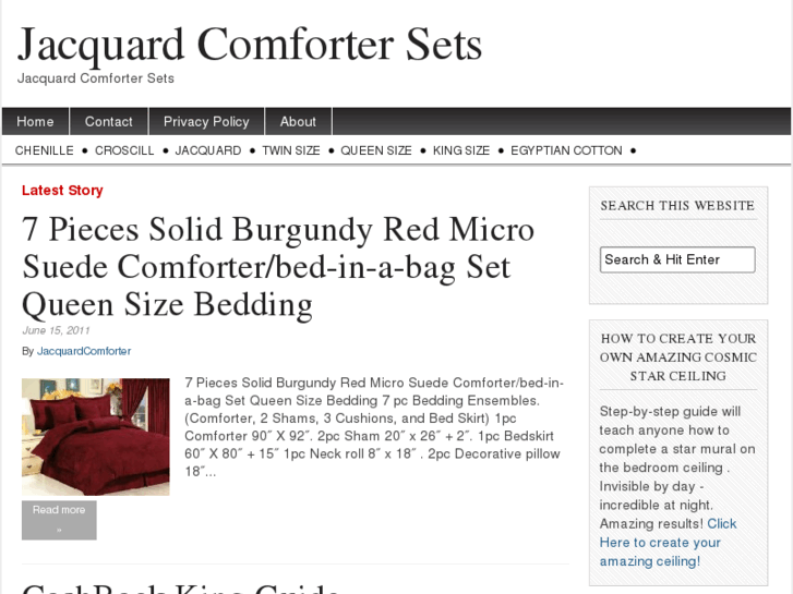 www.jacquardcomfortersets.com