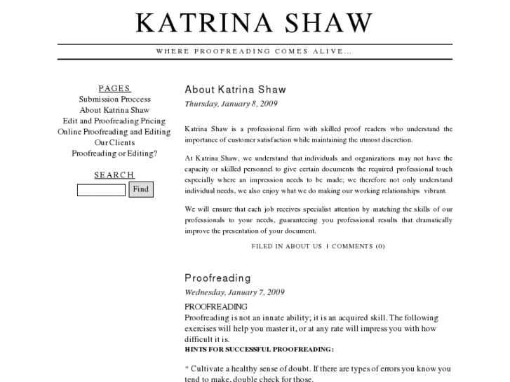 www.katrinashaw.com