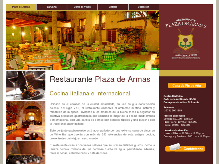 www.restauranteplazadearmas.com