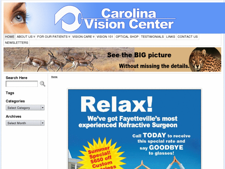 www.carolinavisioncenter.com