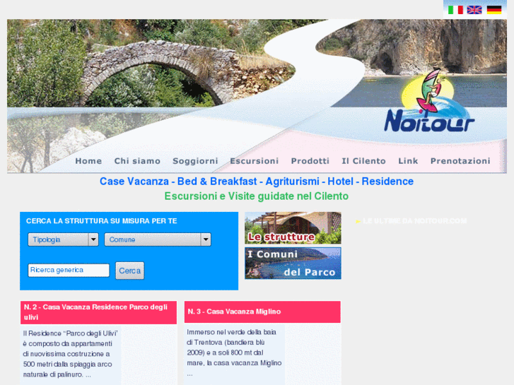 www.casevacanzenelcilento.it