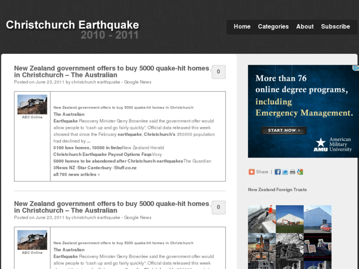 www.earthquake-christchurch.com