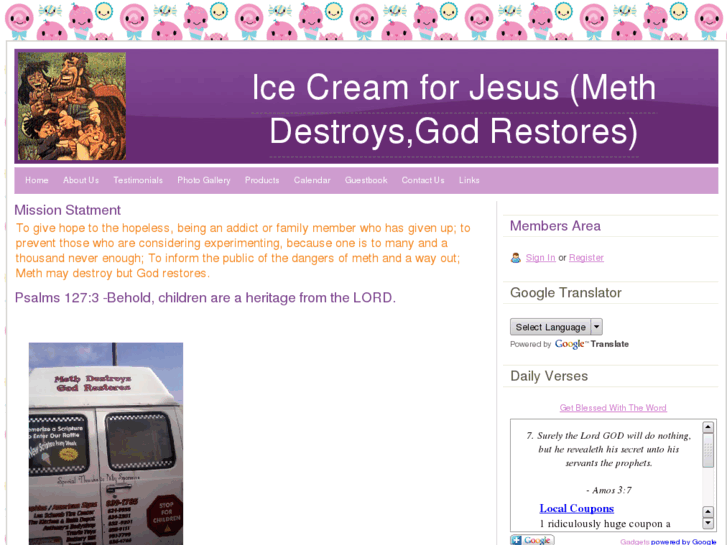 www.icecreamforjesus.com