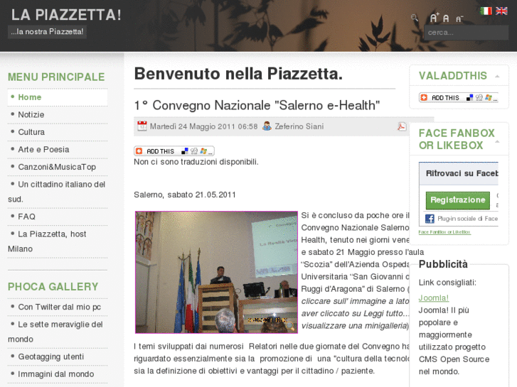 www.lanostrapiazzetta.it