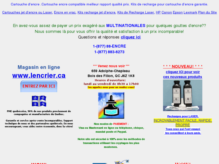 www.lencrier.ca