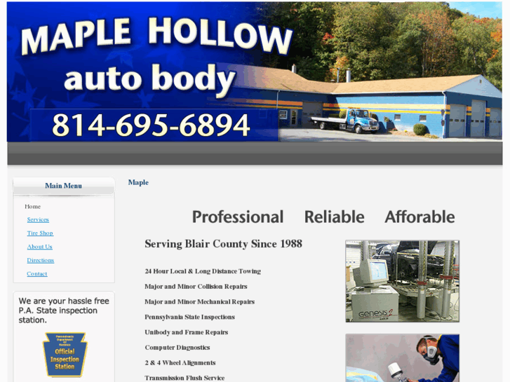 www.maplehollowautobody.com