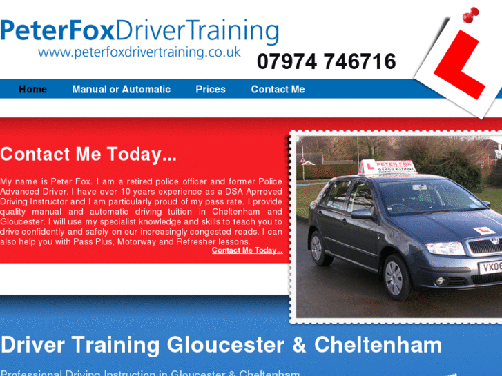www.peterfoxdrivertraining.com