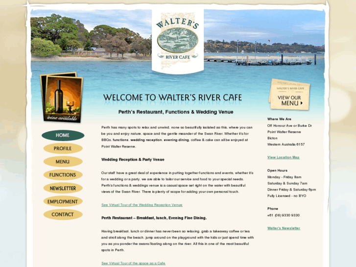 www.waltersrivercafe.com.au