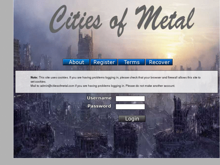 www.citiesofmetal.com