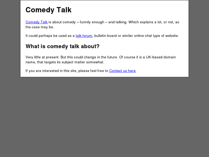 www.comedytalk.co.uk