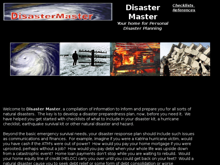 www.disastermaster.info