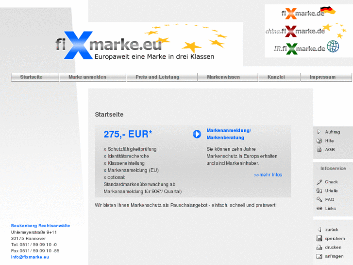 www.fixmarke.eu