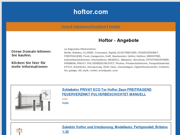 www.hoftor.com