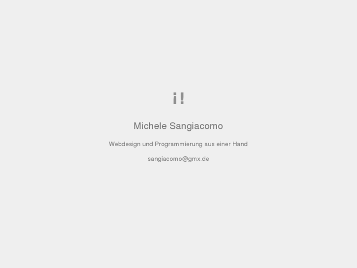 www.michelesangiacomo.com