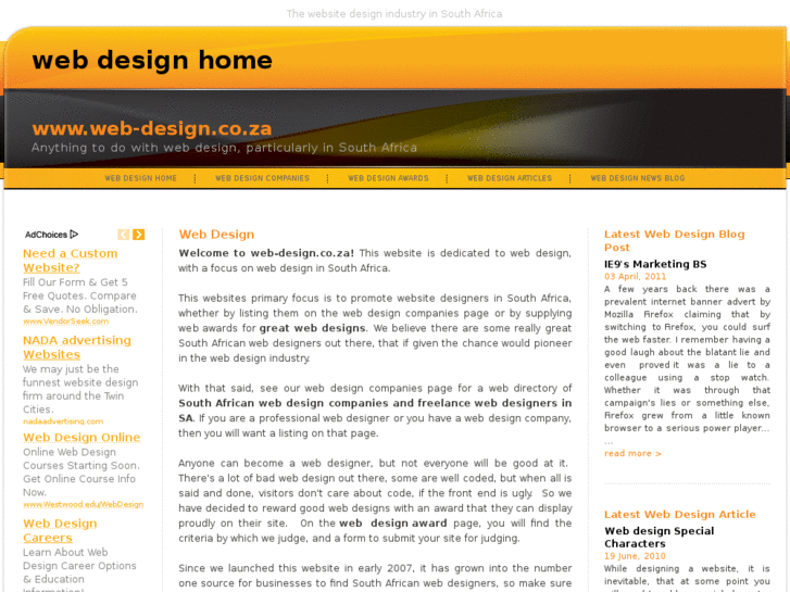 www.web-design.co.za