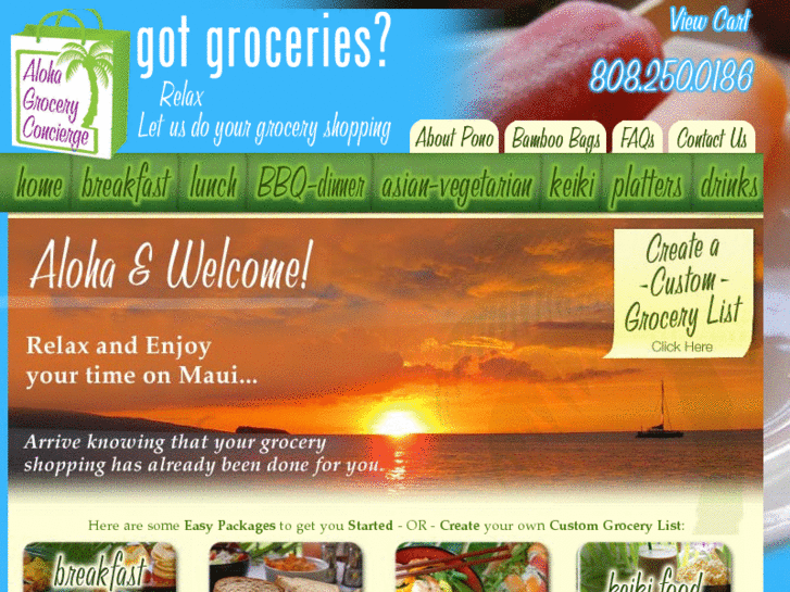 www.alohagrocery.com