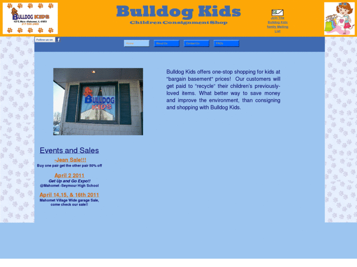 www.bulldogkidsconsignment.com