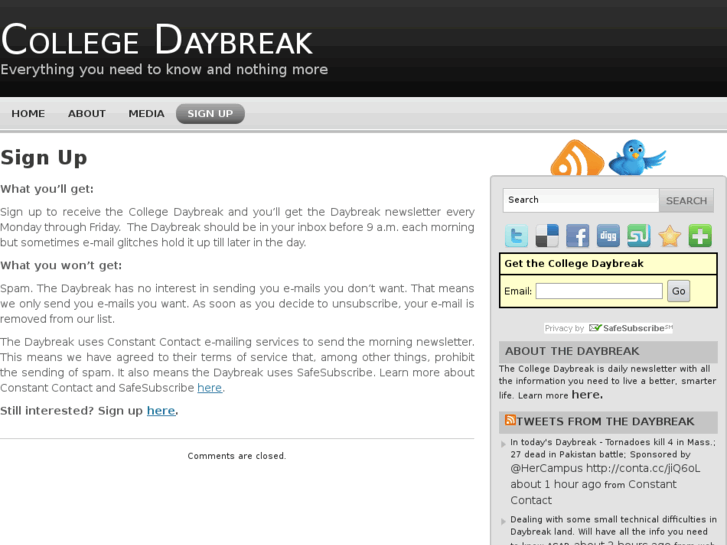 www.collegedaybreak.com