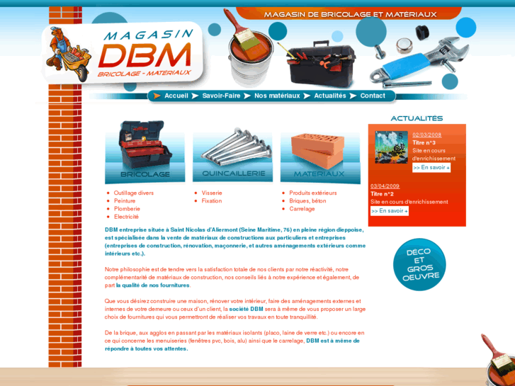 www.dbm-bricolage-materiaux.com