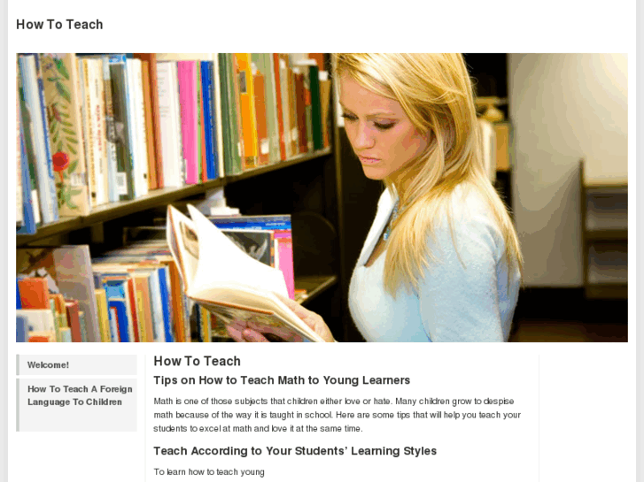 www.howtoteach.net