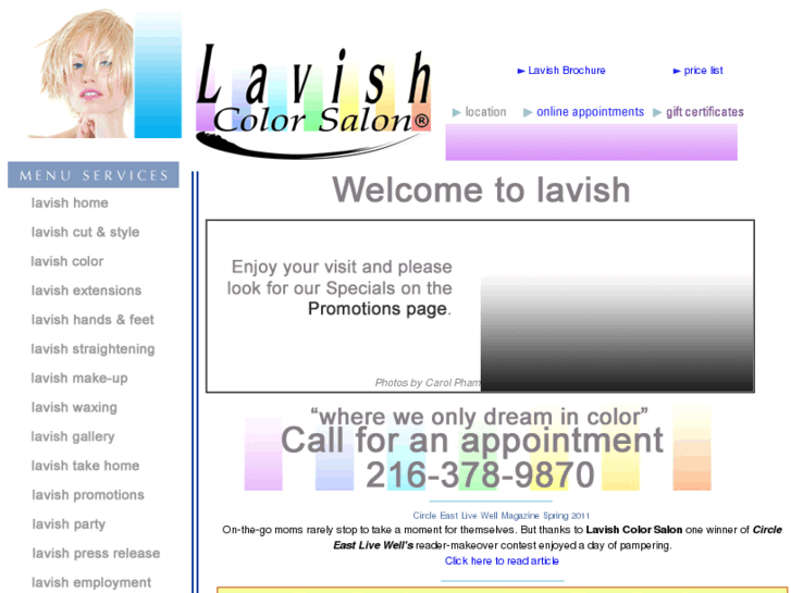 www.lavishcolorsalon.com