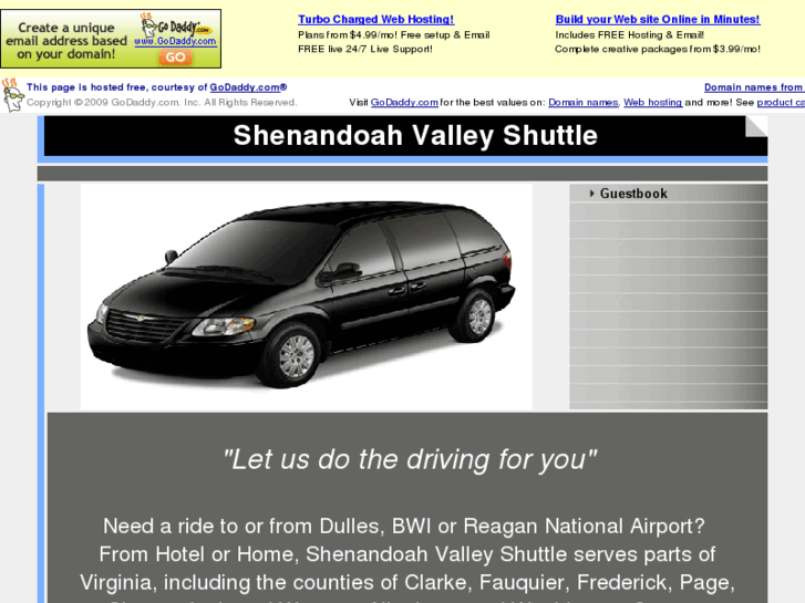 www.shenandoahvalleyshuttle.biz